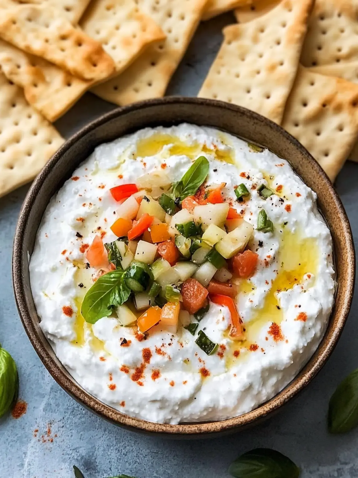 Creamy Cottage Cheese Giardiniera Dip for Flavor Lovers 4 Cottage Cheese Giardiniera Dip