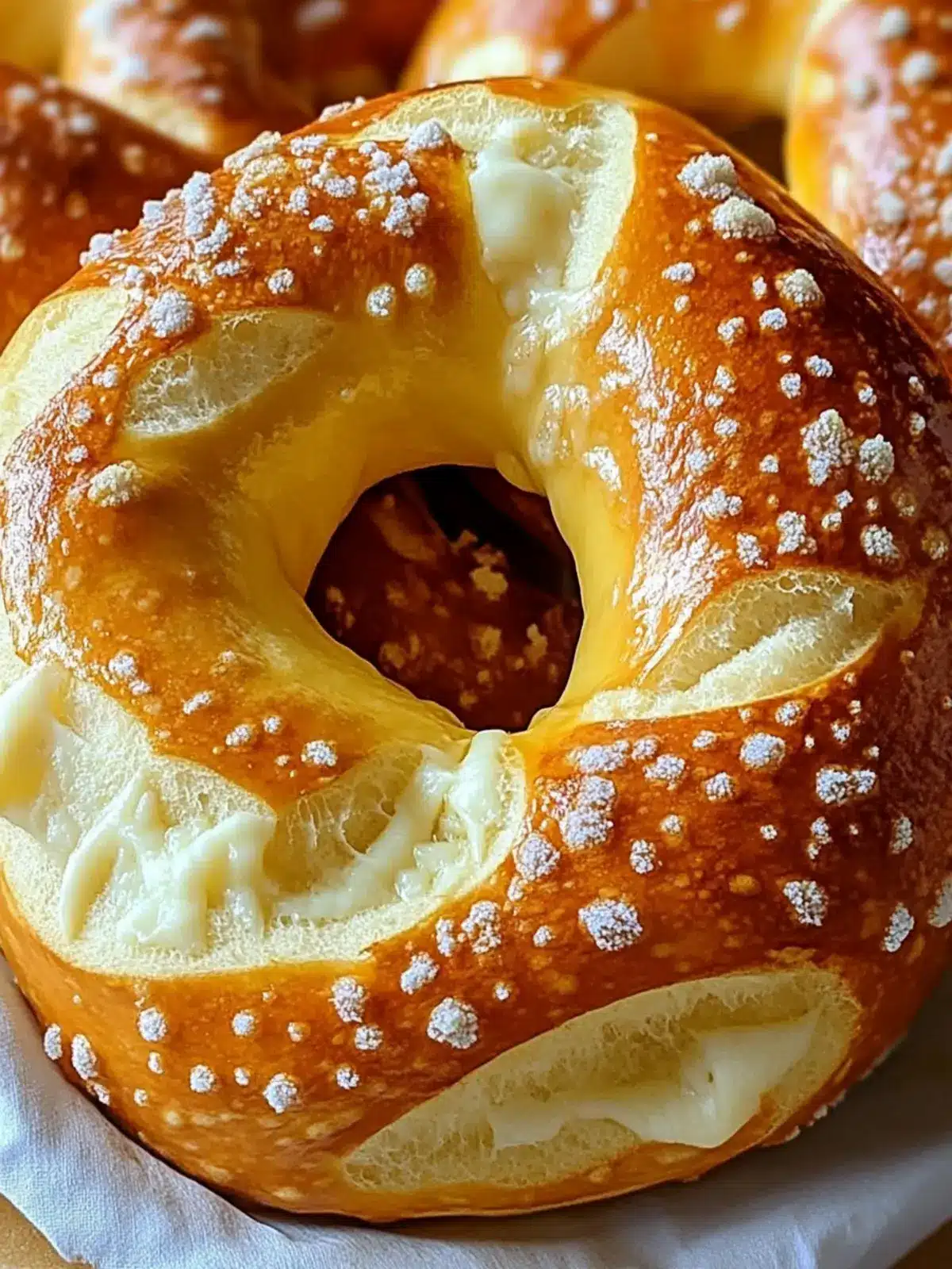 Melt-in-Your-Mouth Cheese Stuffed Pretzel Recipe at Home 2 Cheese Stuffed Pretzel