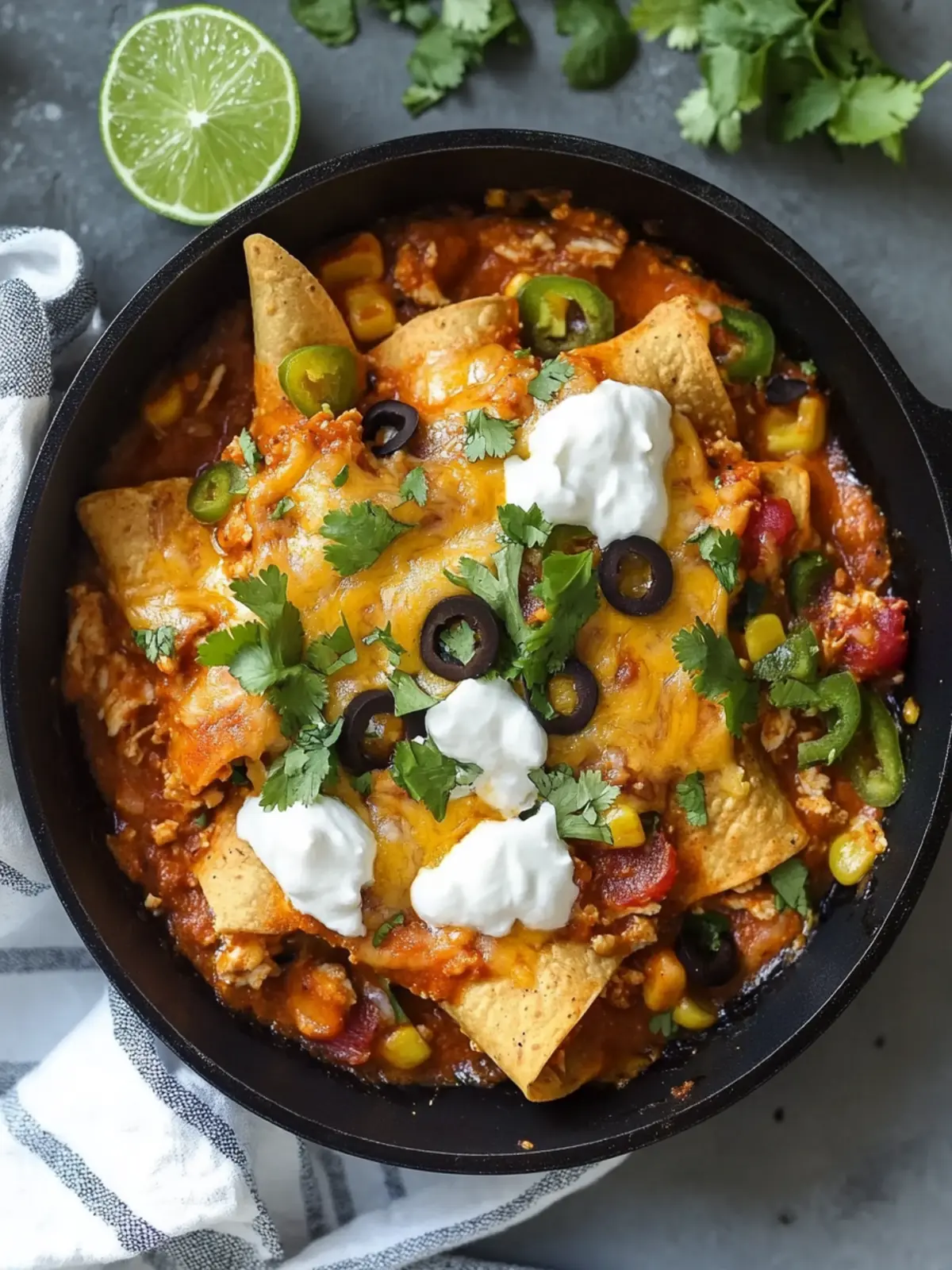 Savory Turkey Enchilada Skillet in Just 20 Minutes 4 Turkey Enchilada Skillet