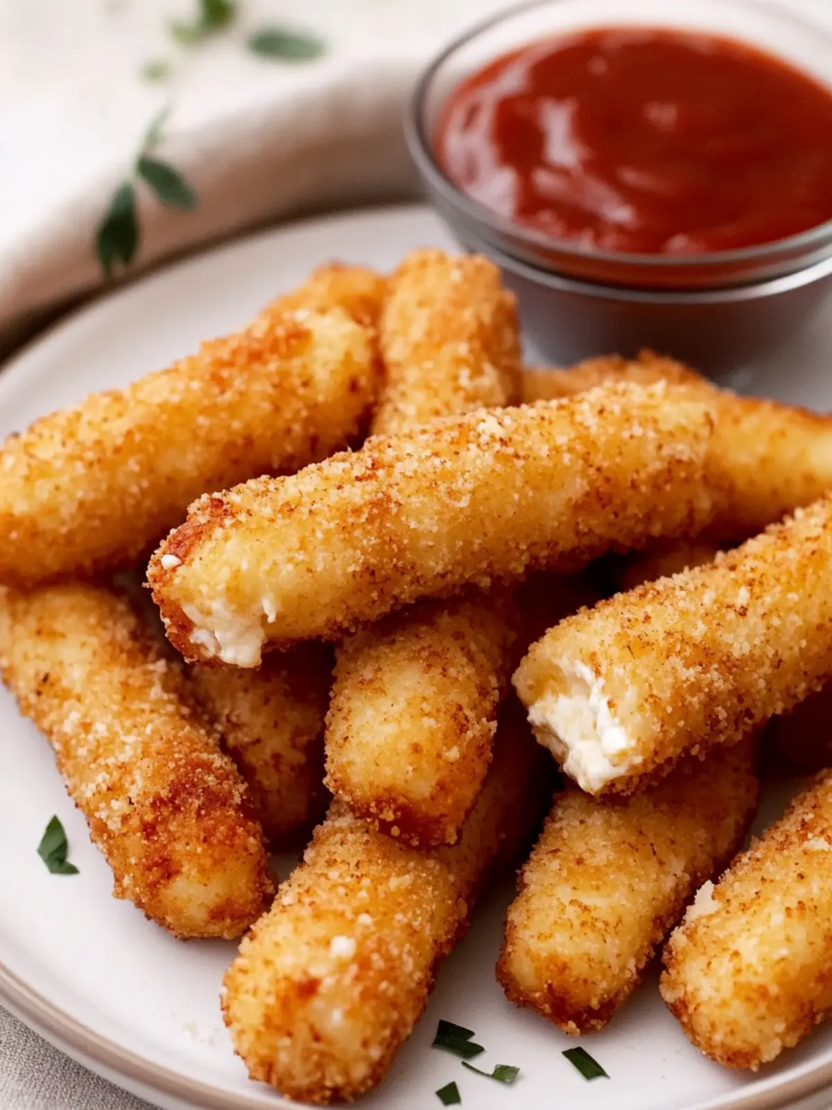 Crispy Air Fryer Mozzarella Sticks You’ll Crave Every Time 4 Air Fryer Mozzarella Sticks