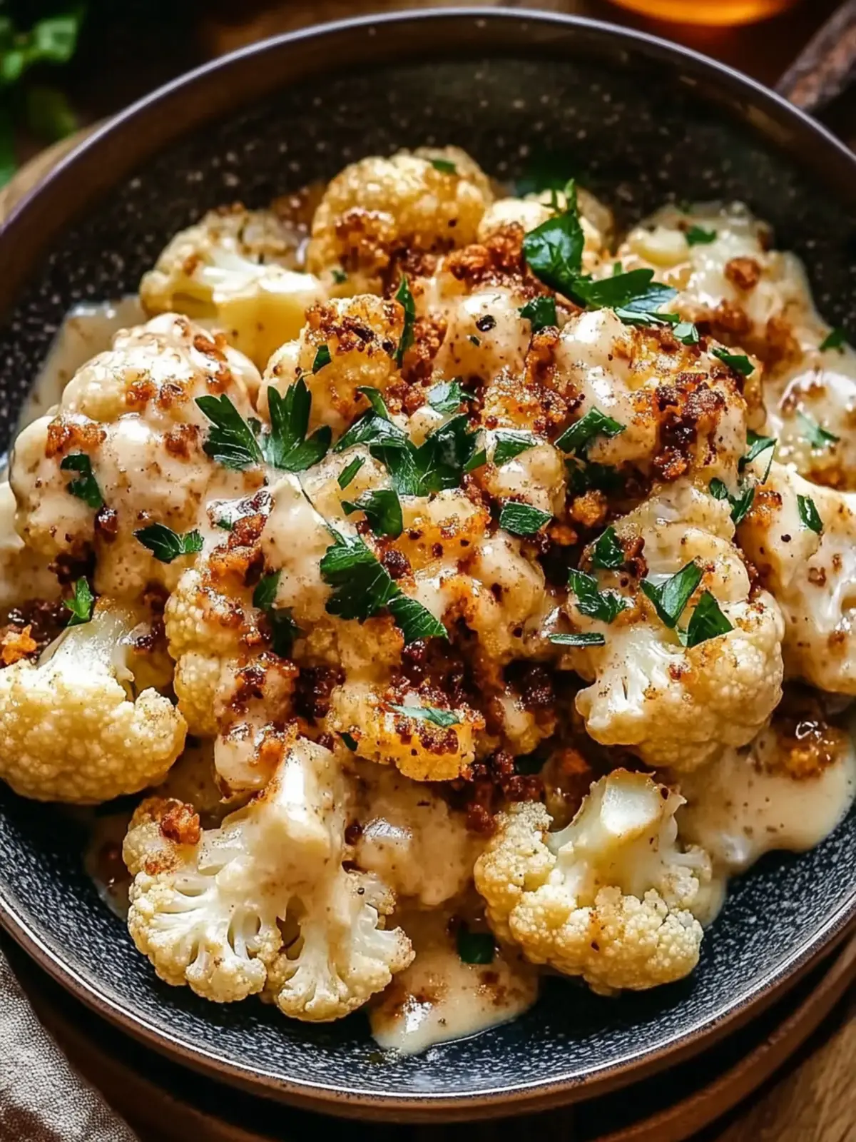 Moroccan Cauliflower with Tahini-Honey for Irresistible Flavor 5 Moroccan Cauliflower with Tahini-Honey