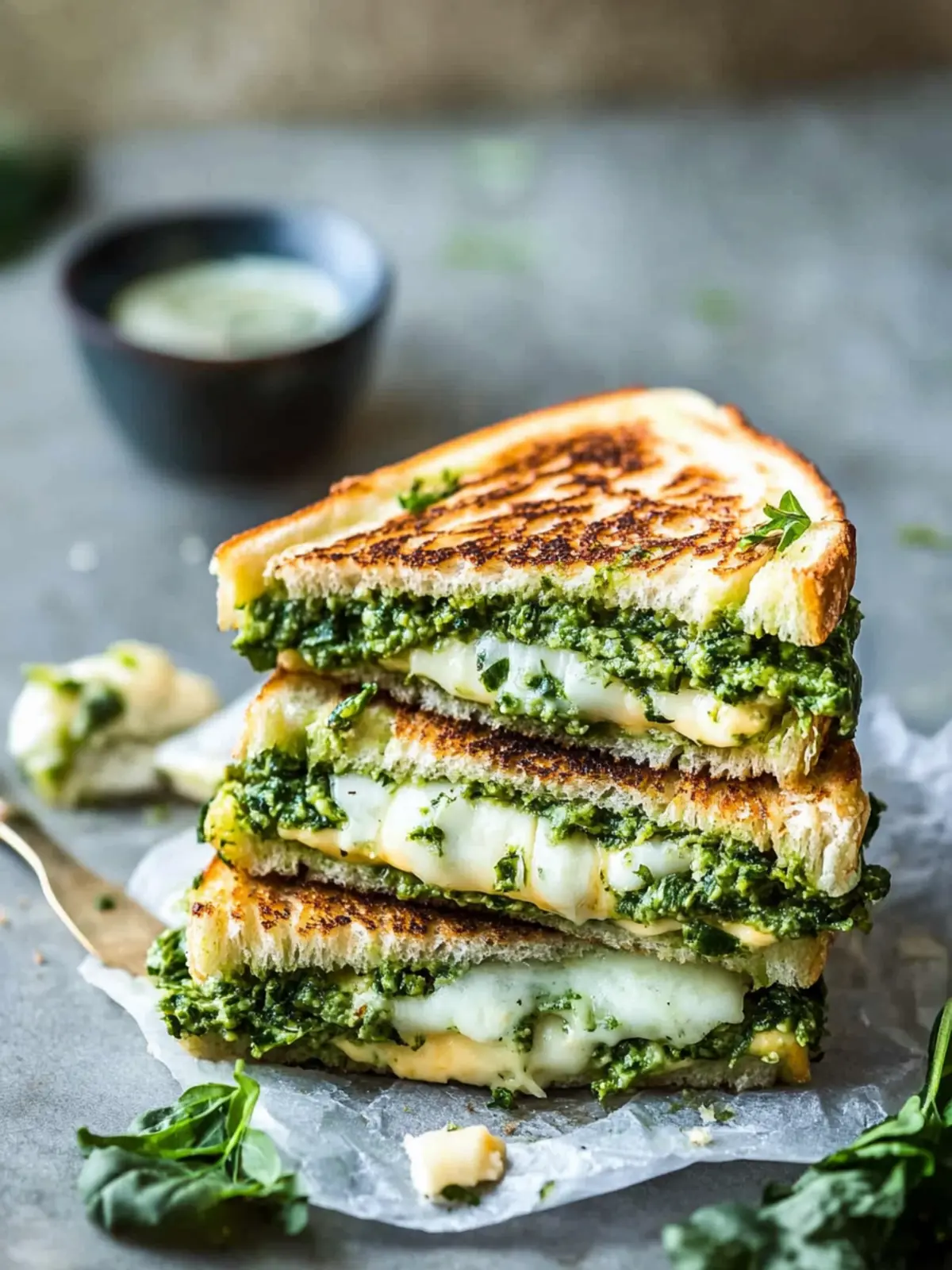 Savor the Creamy Vegan Green Goddess Grilled Cheese Delight 4 Vegan Green Goddess Grilled Cheese