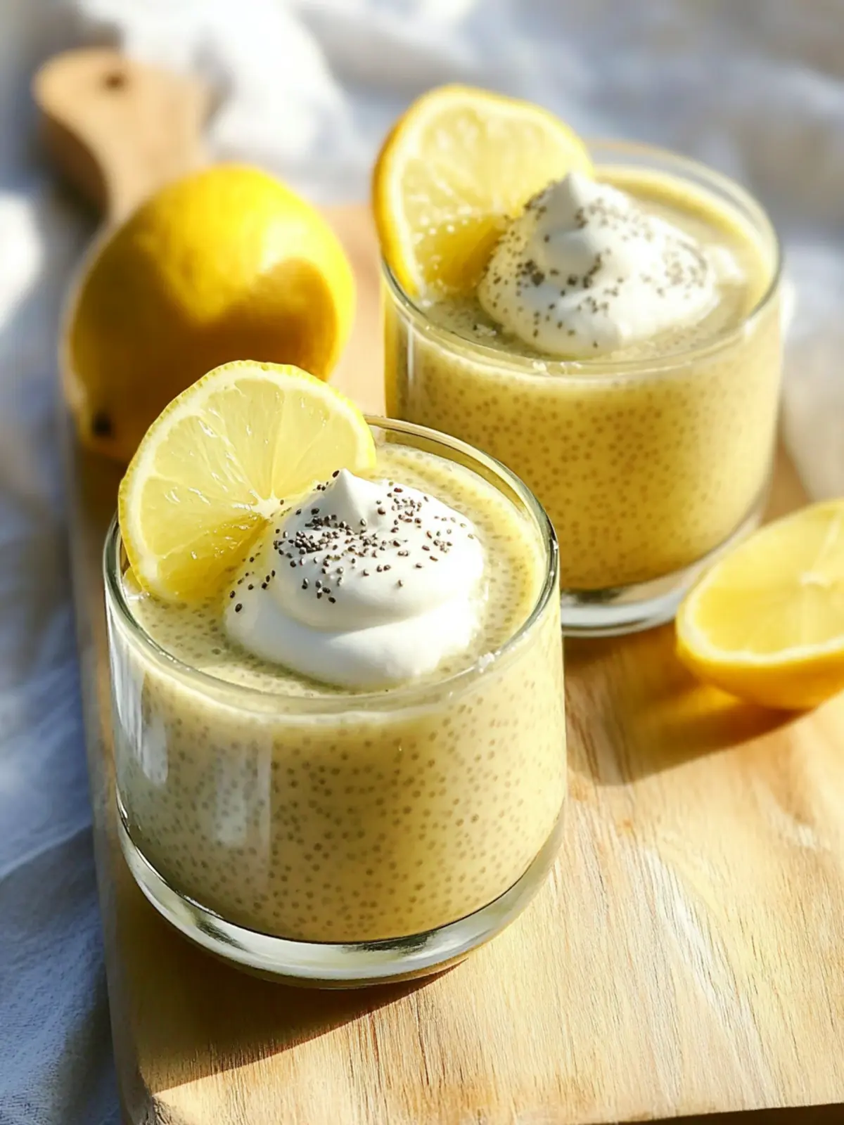 Zesty Lemon Curd Chia Pudding for a Refreshing Dessert 4 Lemon Curd Chia Pudding