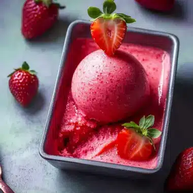 Refreshing Strawberry Sorbet Recipe for Sweet Summer Bliss 9 Strawberry Sorbet