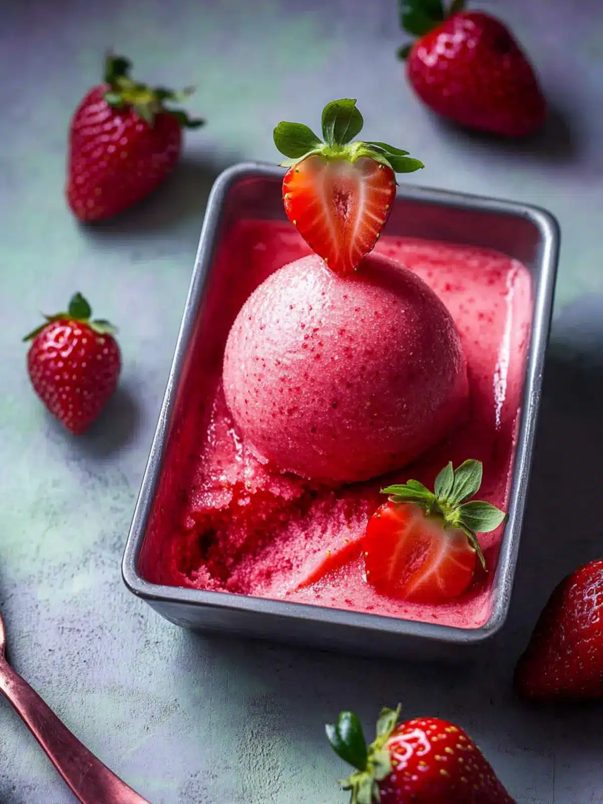 Refreshing Strawberry Sorbet Recipe for Sweet Summer Bliss 5 Strawberry Sorbet