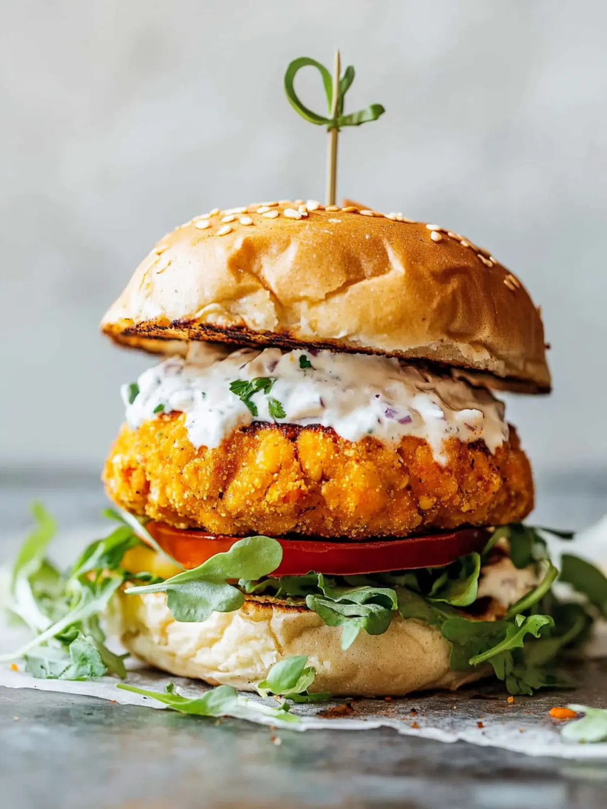 Spicy Buffalo Chickpea Burgers That Everyone Will Crave 2 Buffalo Chickpea Burgers
