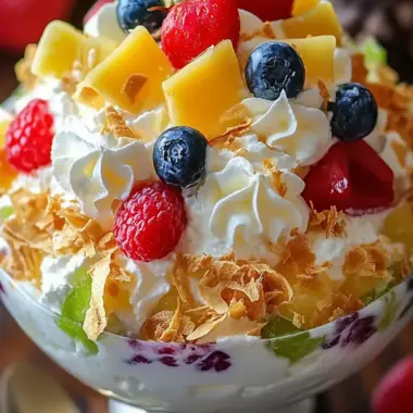 Hawaiian Cheesecake Salad: A Tropical Twist on Classic Bliss 9 Hawaiian Cheesecake Salad