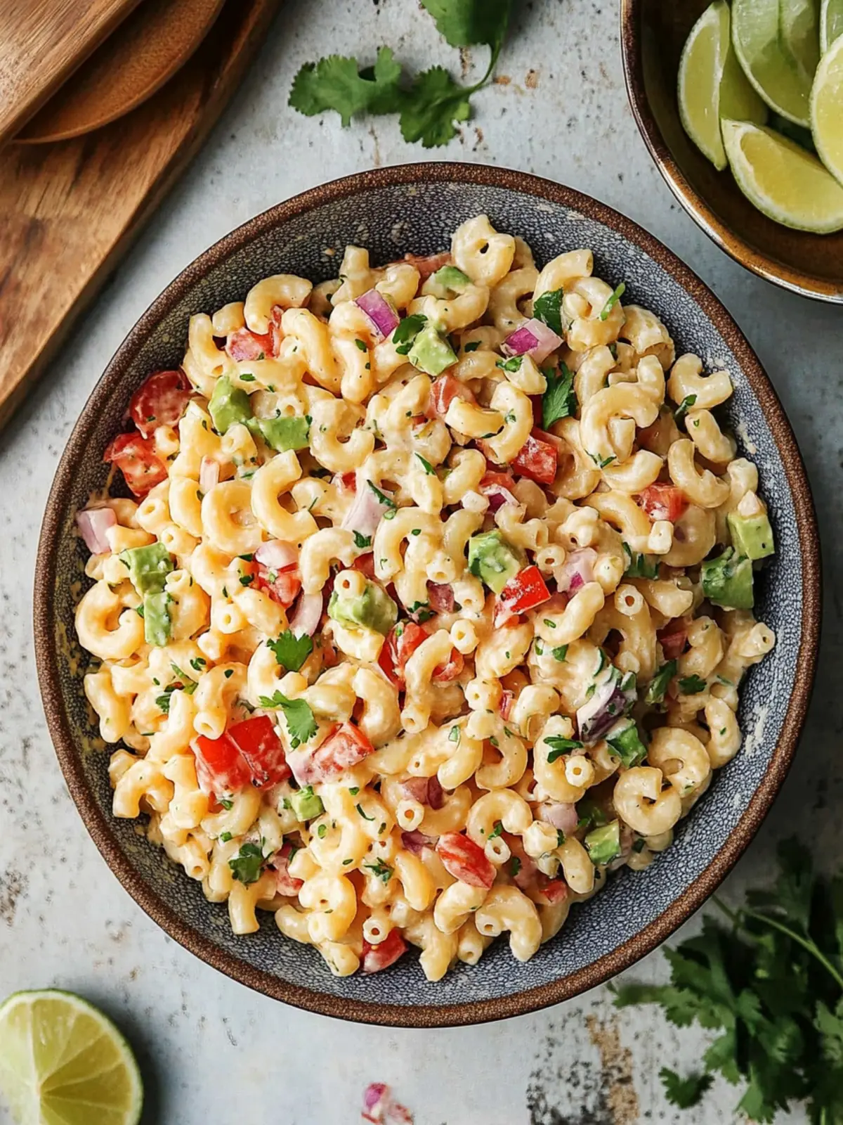 Deliciously Zesty Mexican Macaroni Salad for Your Next BBQ 3 Mexican Macaroni Salad