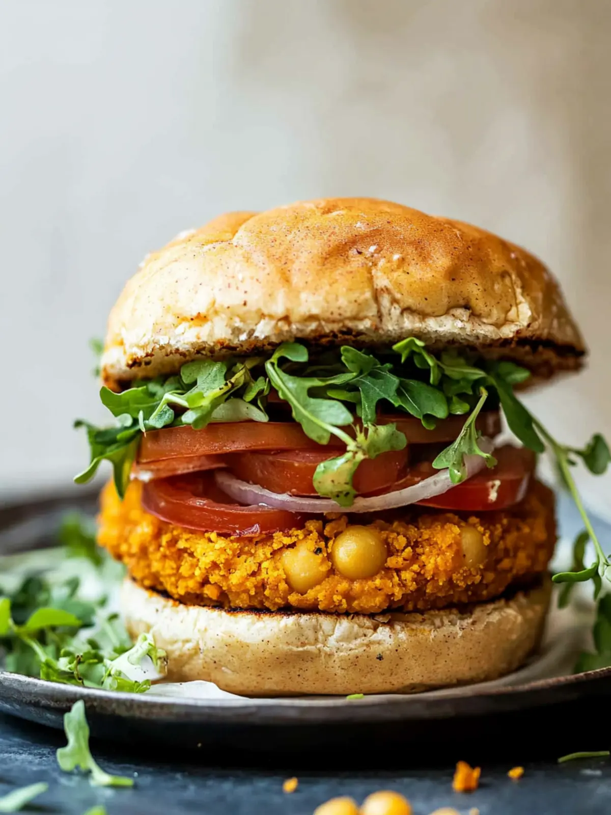 Spicy Buffalo Chickpea Burgers That Everyone Will Crave 3 Buffalo Chickpea Burgers