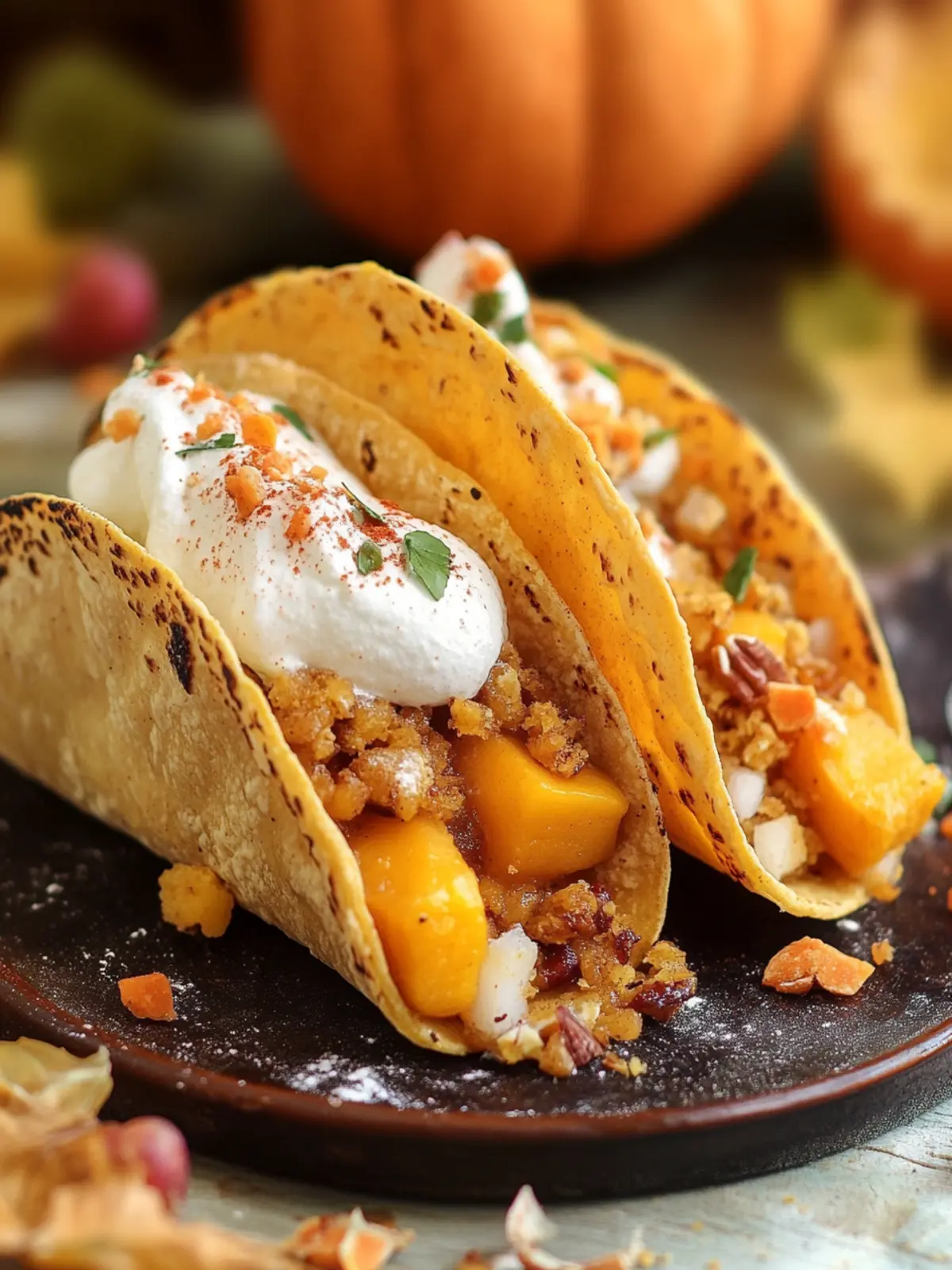 Delicious Pumpkin Pie Tacos Your New Fall Favorite Treat 4 Pumpkin Pie Tacos