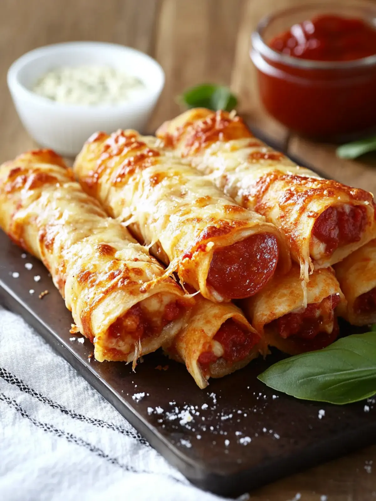 Irresistible Cheesy Pepperoni Pizza Roll-Ups You’ll Love 3 Cheesy Pepperoni Pizza Roll-Ups
