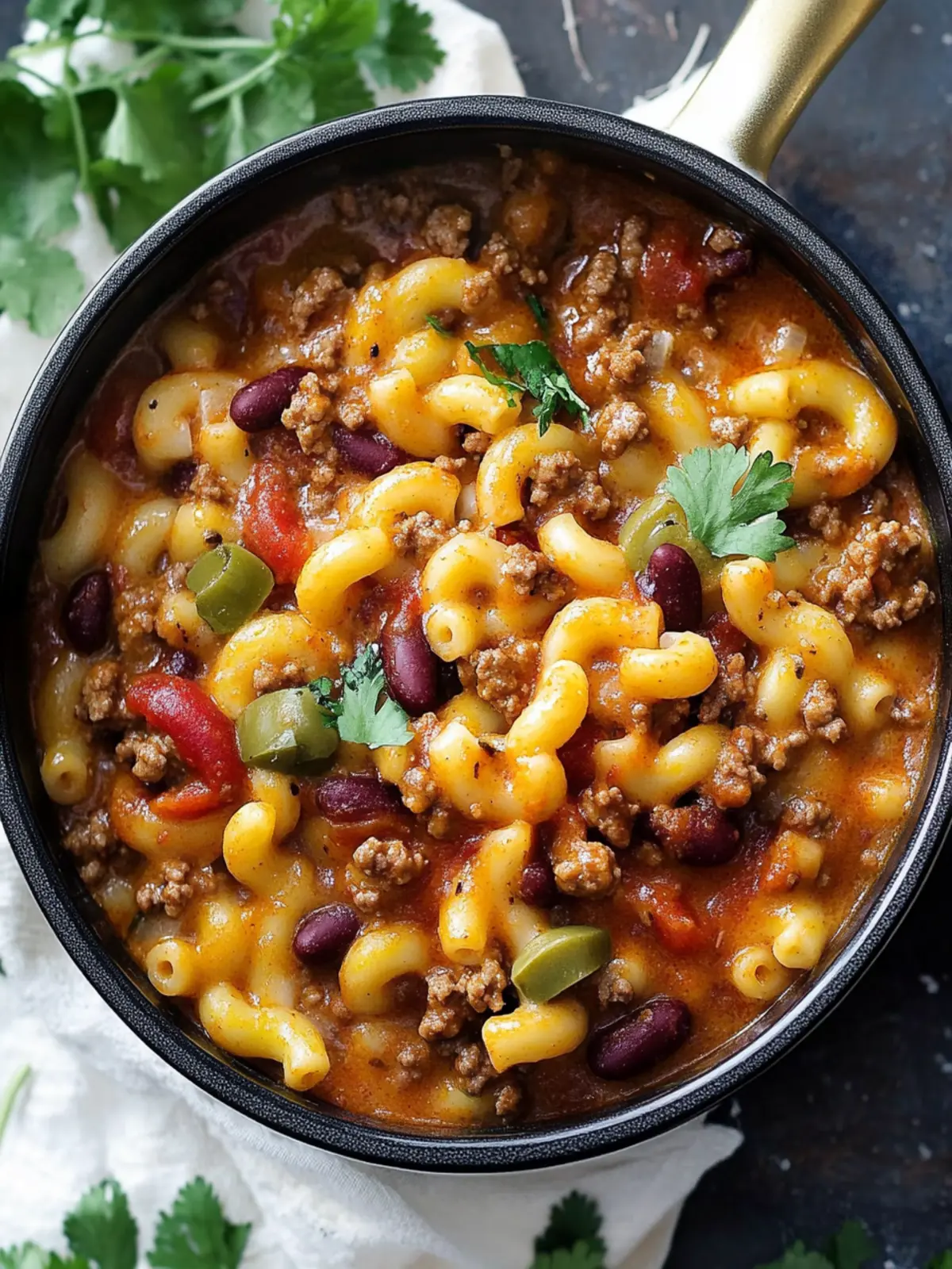 Savory Chili Mac: A Cheesy Comfort Food Delight 4 Chili Mac