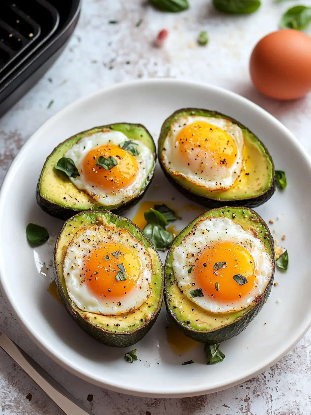 Delicious Air Fryer Avocado Eggs for a Quick Healthy Breakfast 5 Air Fryer Avocado Eggs