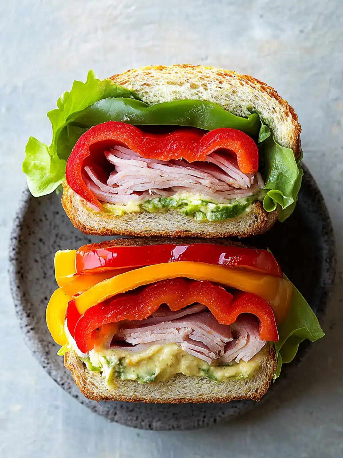 Delicious Bell Pepper Sandwich: Fresh Flavor in Minutes 3 Bell Pepper Sandwich