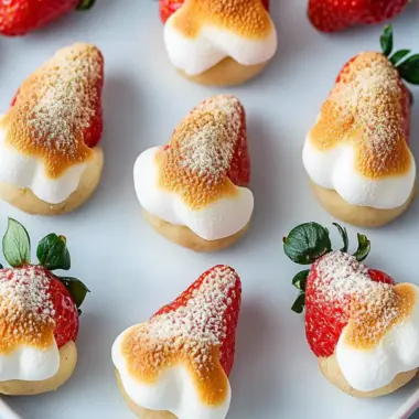 Toasted Marshmallow Strawberries for Irresistible Summer Treats 10 Toasted Marshmallow Strawberries