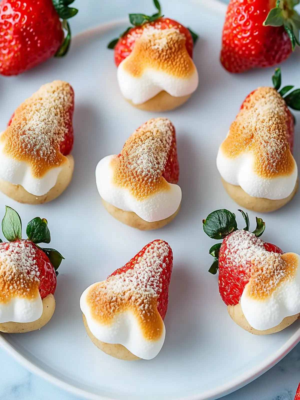 Toasted Marshmallow Strawberries for Irresistible Summer Treats 5 Toasted Marshmallow Strawberries