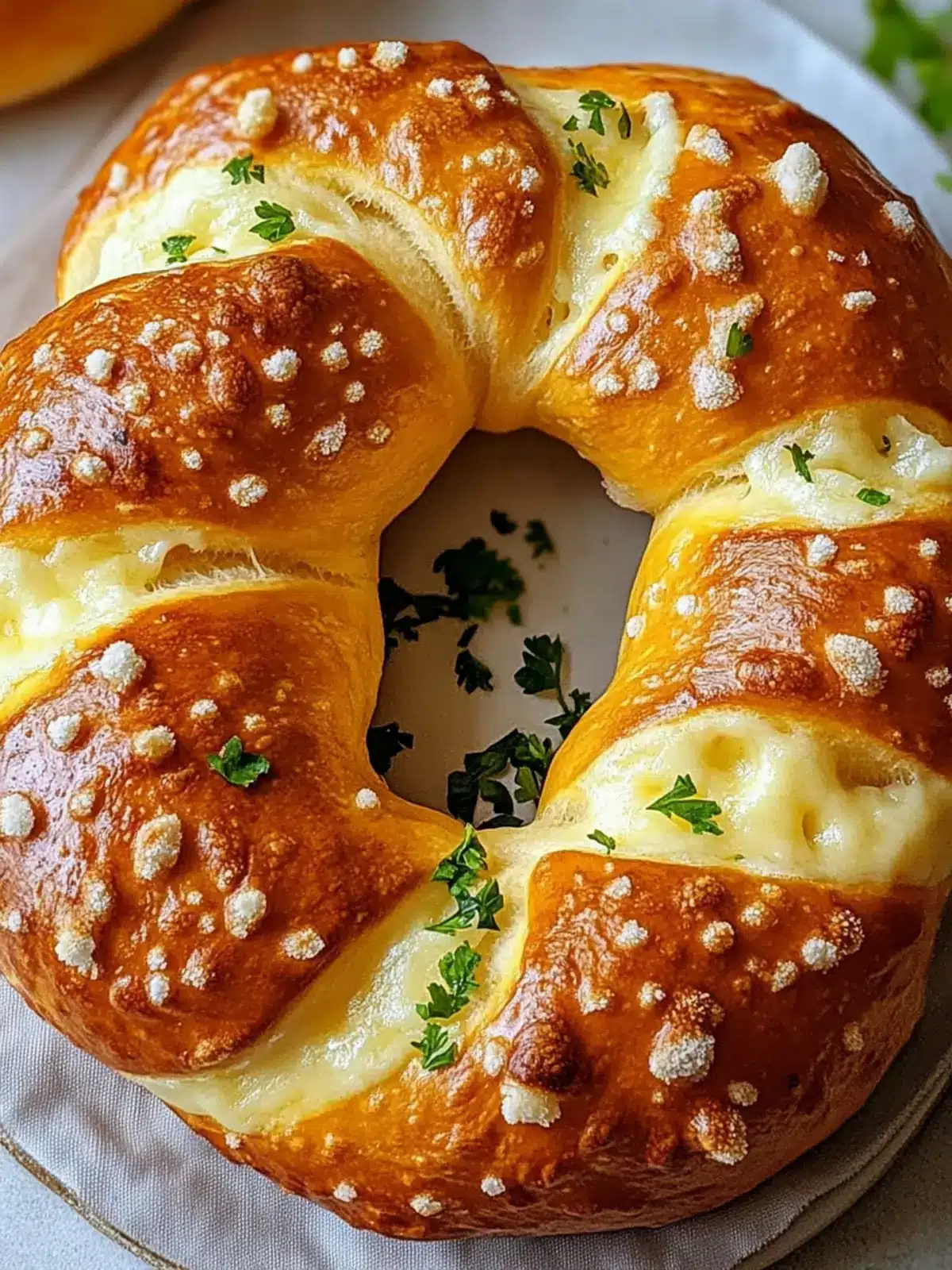 Melt-in-Your-Mouth Cheese Stuffed Pretzel Recipe at Home 5 Cheese Stuffed Pretzel