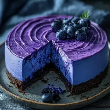 Ravenclaw Midnight Blueberry Cheesecake: Enchanting Delight 9 Ravenclaw Midnight Blueberry Cheesecake