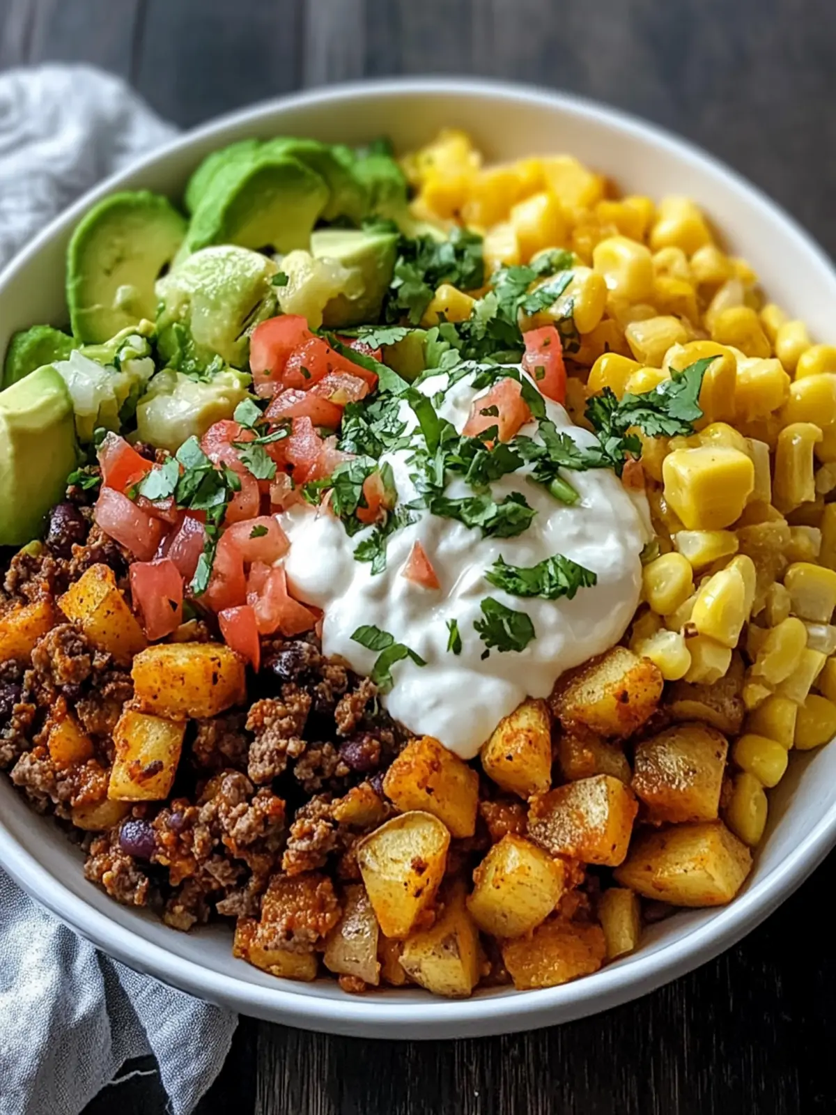 Loaded Potato Taco Bowl: A Comfort Food Dream Come True 5 Loaded Potato Taco Bowl
