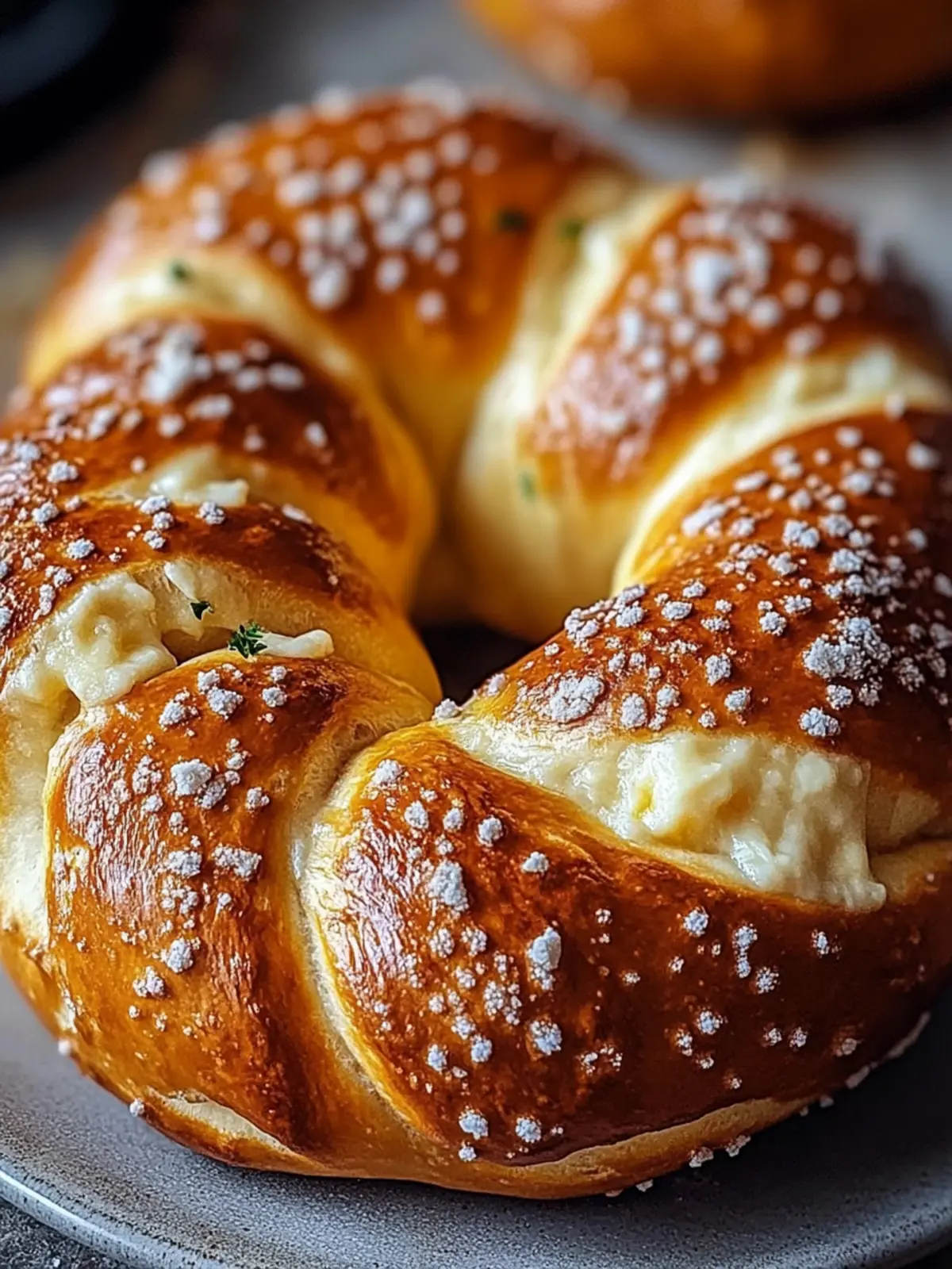 Melt-in-Your-Mouth Cheese Stuffed Pretzel Recipe at Home 4 Cheese Stuffed Pretzel