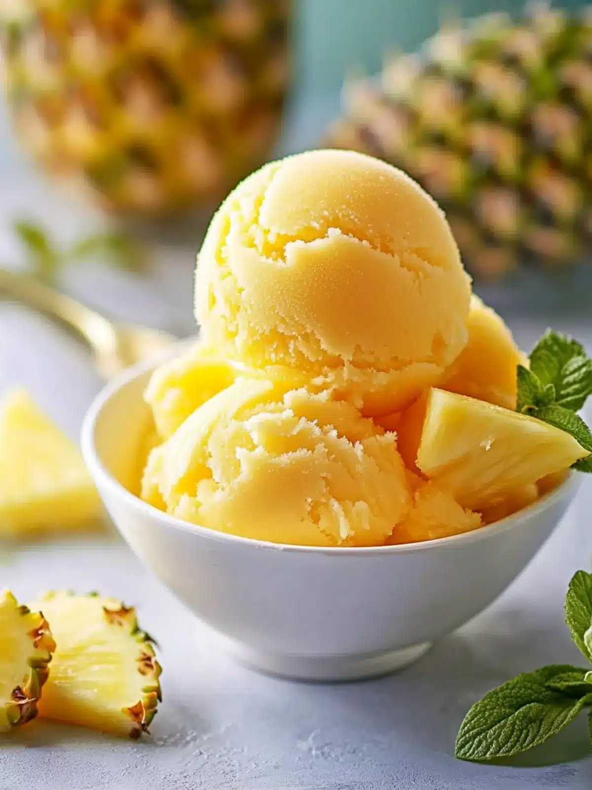 Delightful Pineapple Sorbet That'll Refresh Your Taste Buds 5 Pineapple Sorbet