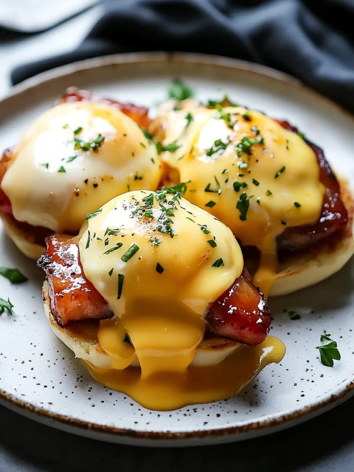 Indulge in Pork Belly Eggs Benedict for a Brunch Delight 3 Pork Belly Eggs Benedict