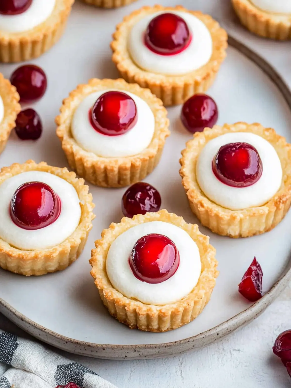 Delicious Mini Cherry Bakewell Tartlets for Sweet Moments 3 Mini Cherry Bakewell Tartlets
