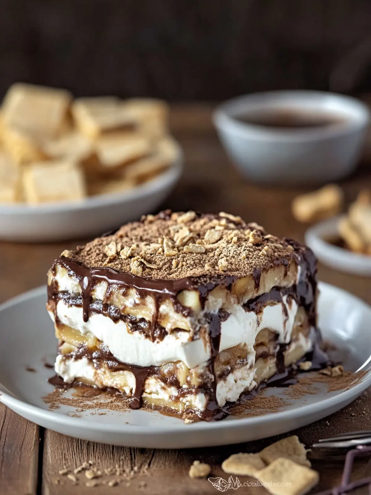 Decadent S’mores Lasagna: Your New Favorite Dessert Surprise 3 S’mores Lasagna