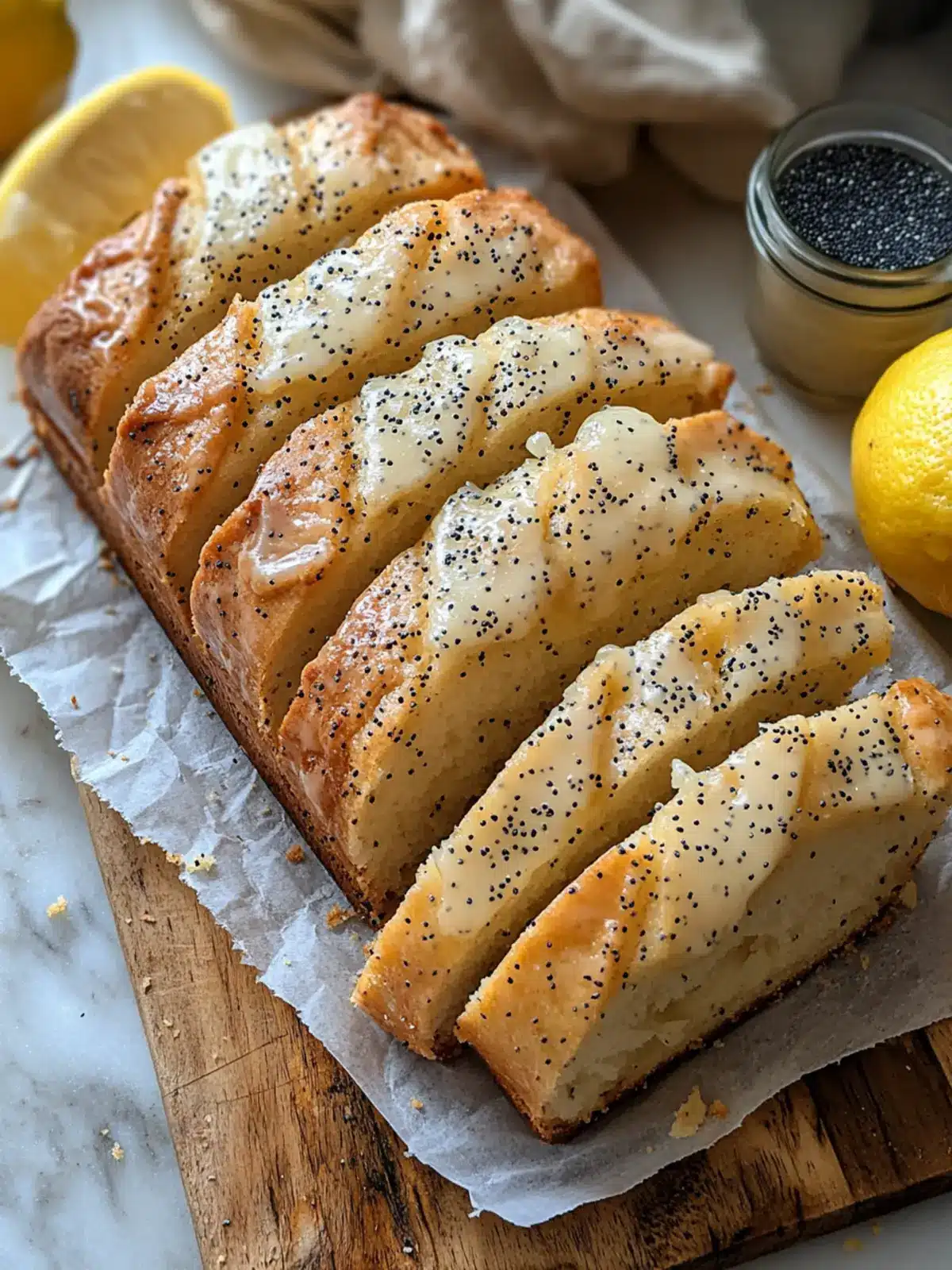 Lemon Poppy Seed Pull-Apart Bread for Happy Mornings 5 Lemon Poppy Seed Pull-Apart Bread