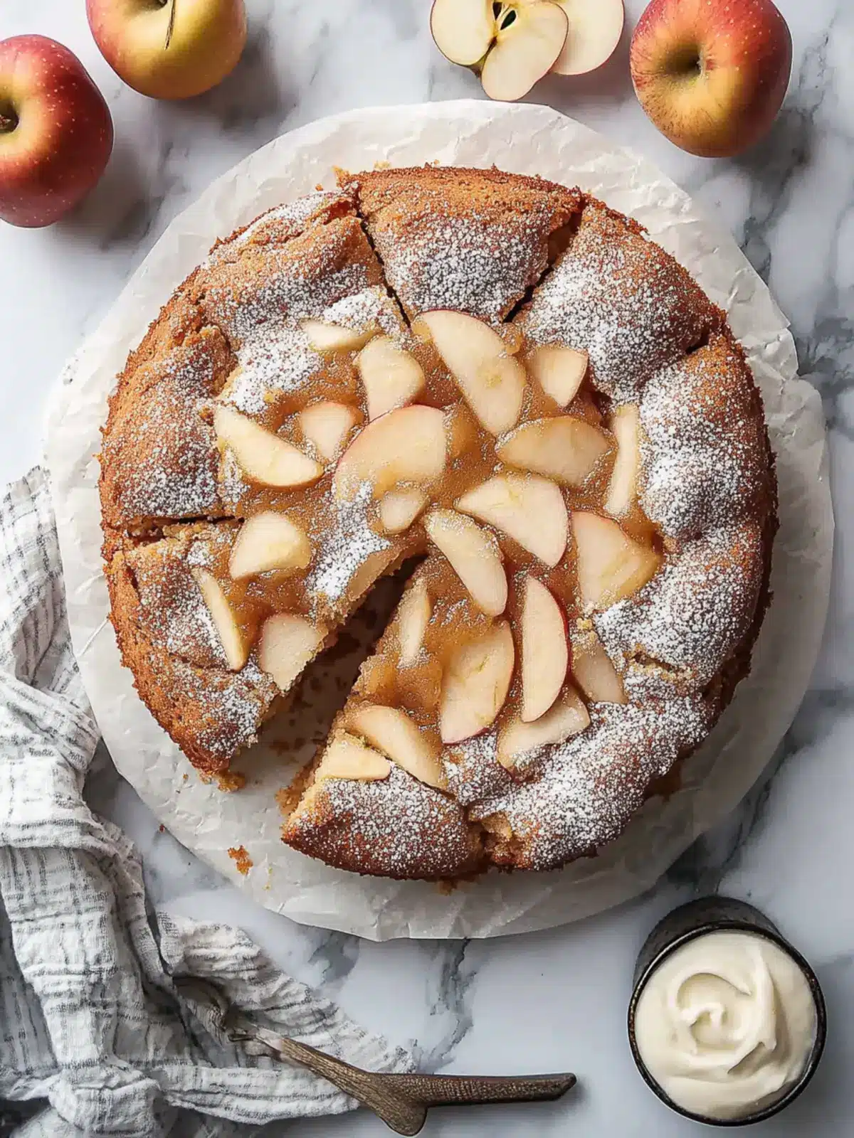 Deliciously Moist Applesauce Cake That's 100% Vegan 3 Applesauce Cake