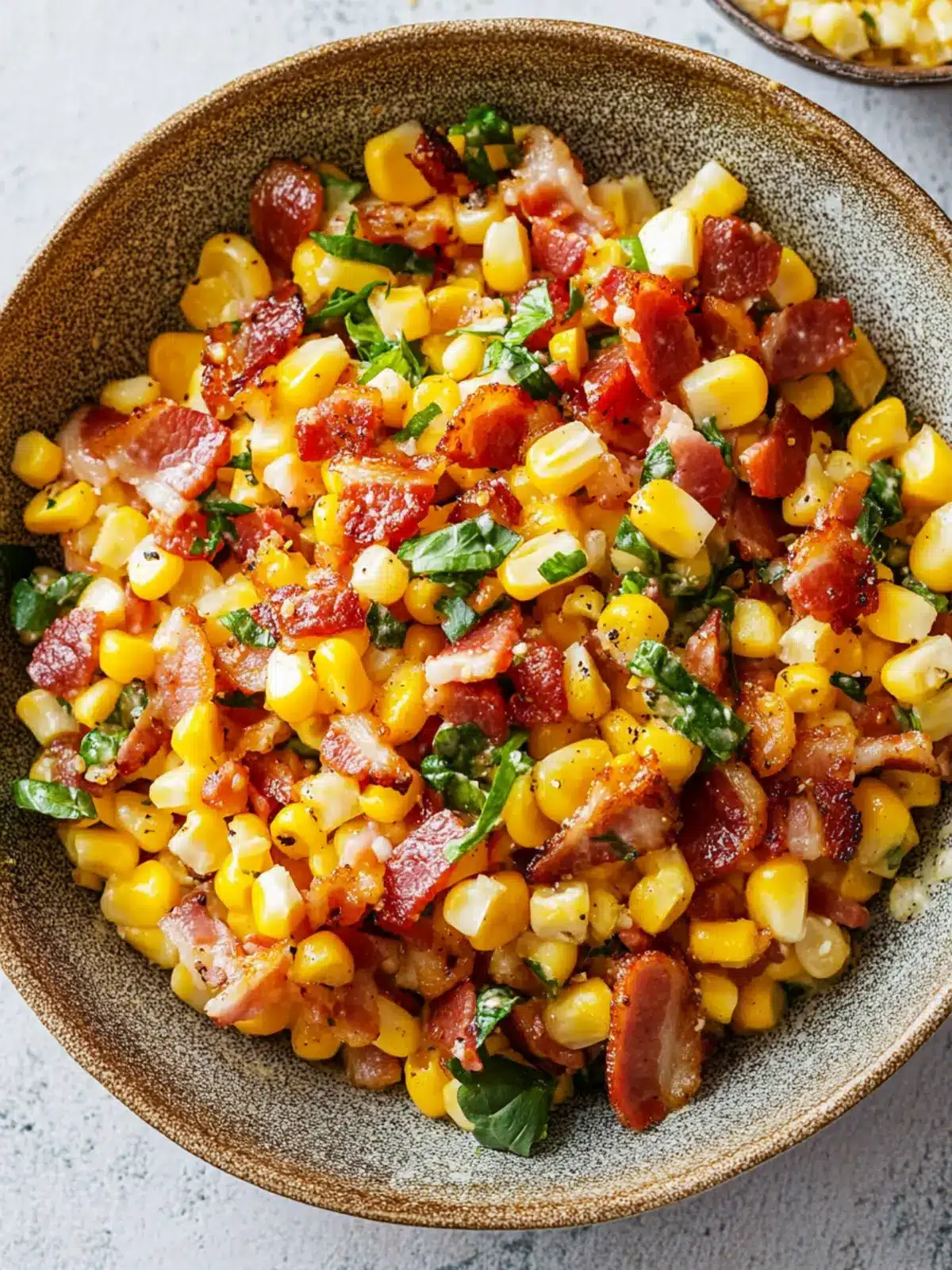 Bacon and Corn Salad: A Creamy Crunch You’ll Crave! 2 Bacon and Corn Salad