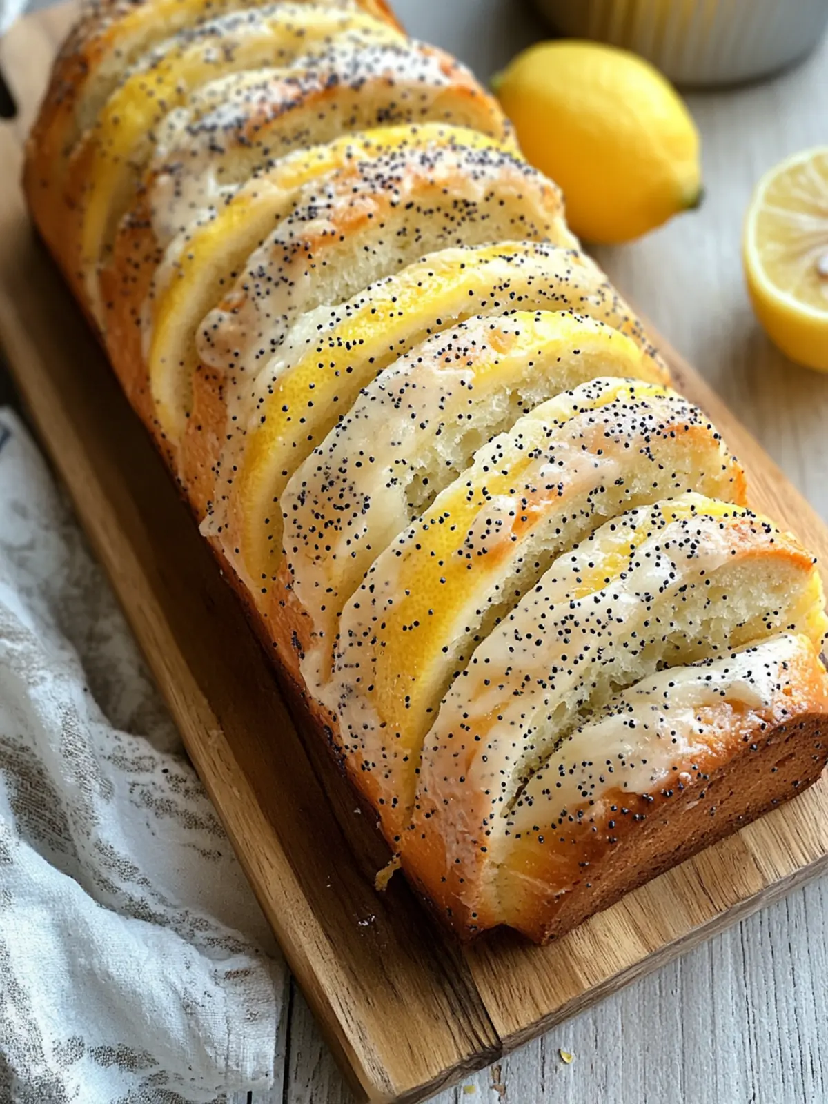 Lemon Poppy Seed Pull-Apart Bread for Happy Mornings 3 Lemon Poppy Seed Pull-Apart Bread