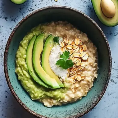 Creamy Avocado Oatmeal: A Quick Savory Breakfast Delight 9 Avocado Oatmeal