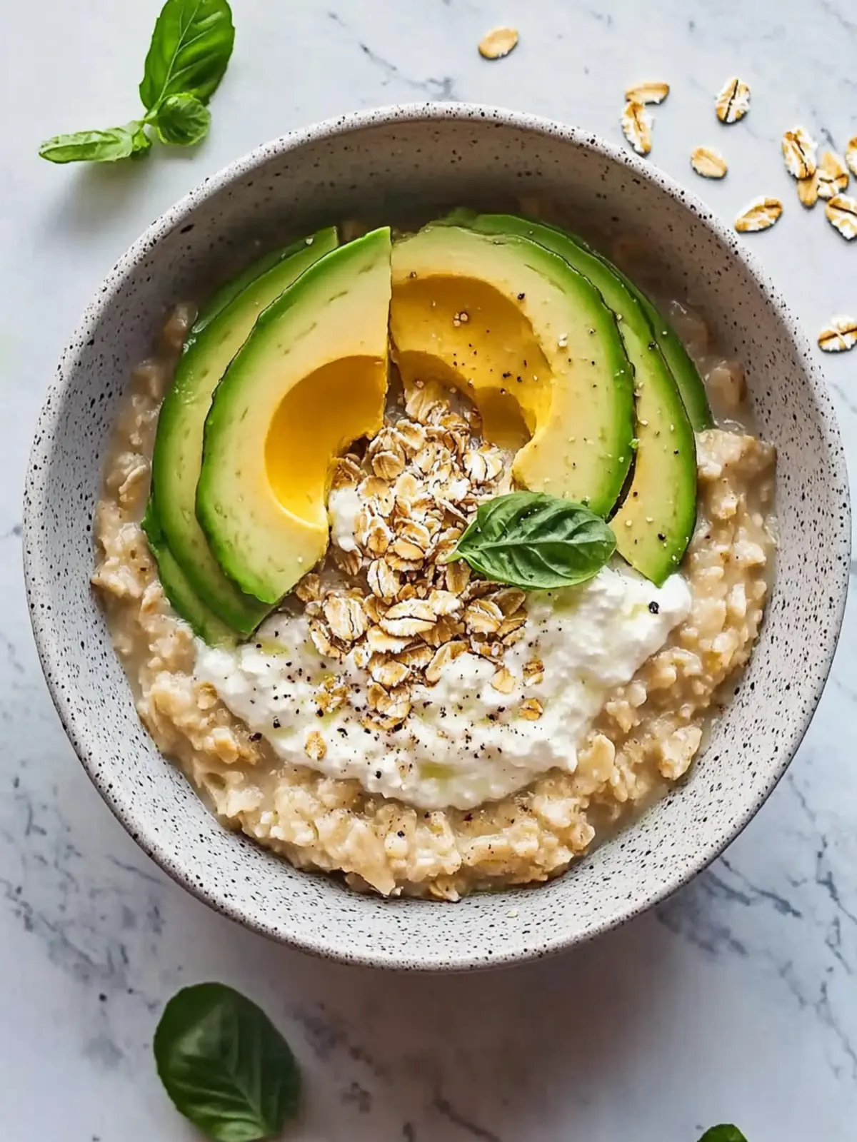Creamy Avocado Oatmeal: A Quick Savory Breakfast Delight 4 Avocado Oatmeal
