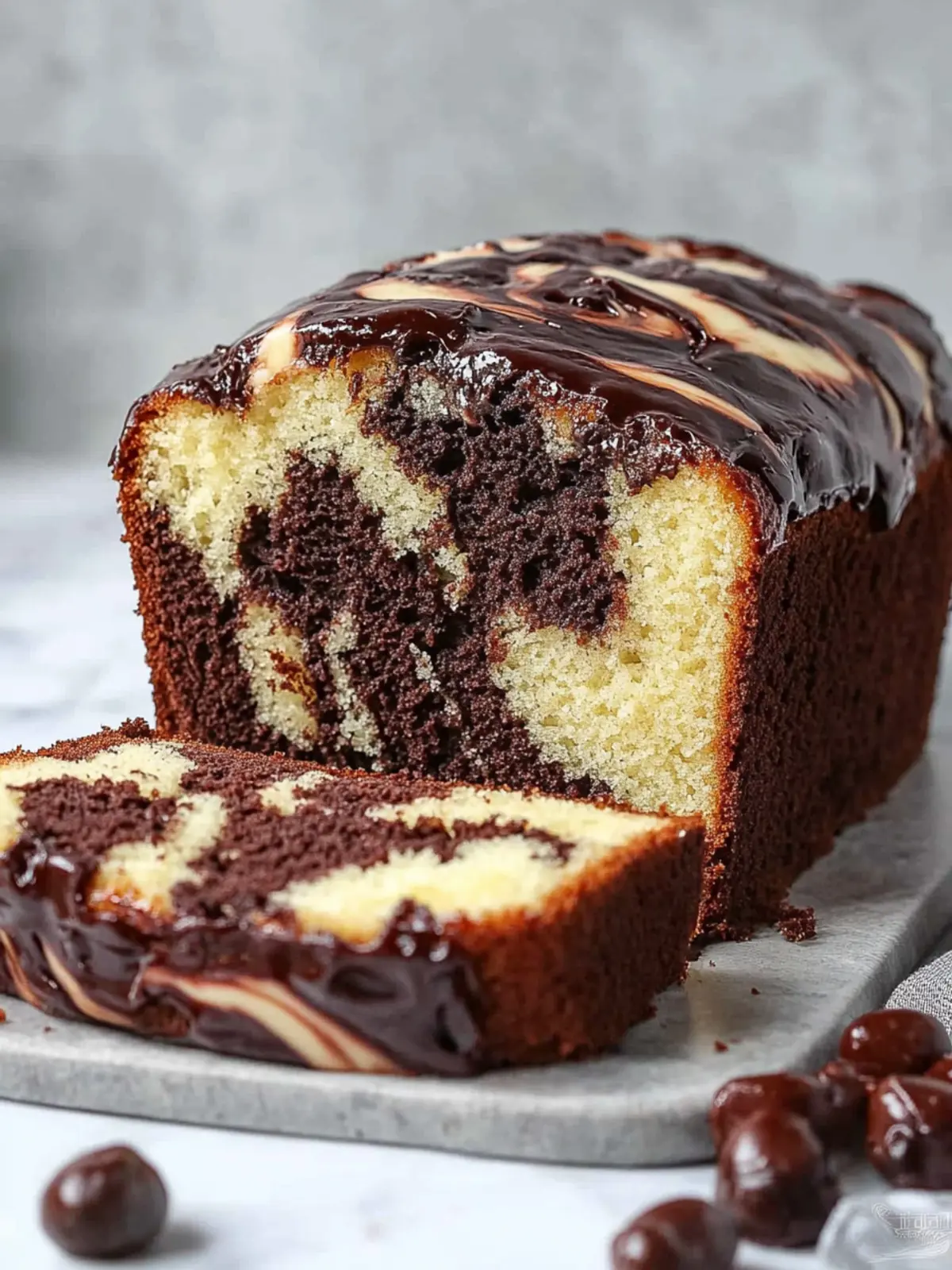Decadent Marble Loaf Cake: A Slice of Bliss Awaits! 5 Marble Loaf Cake