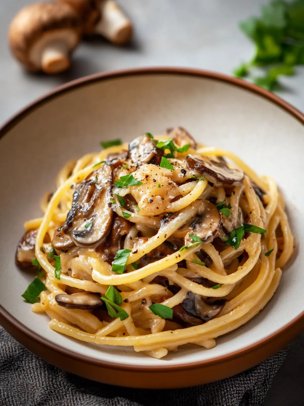 Delicious Miso Mushroom Bucatini in Just 30 Minutes 4 Miso Mushroom Bucatini