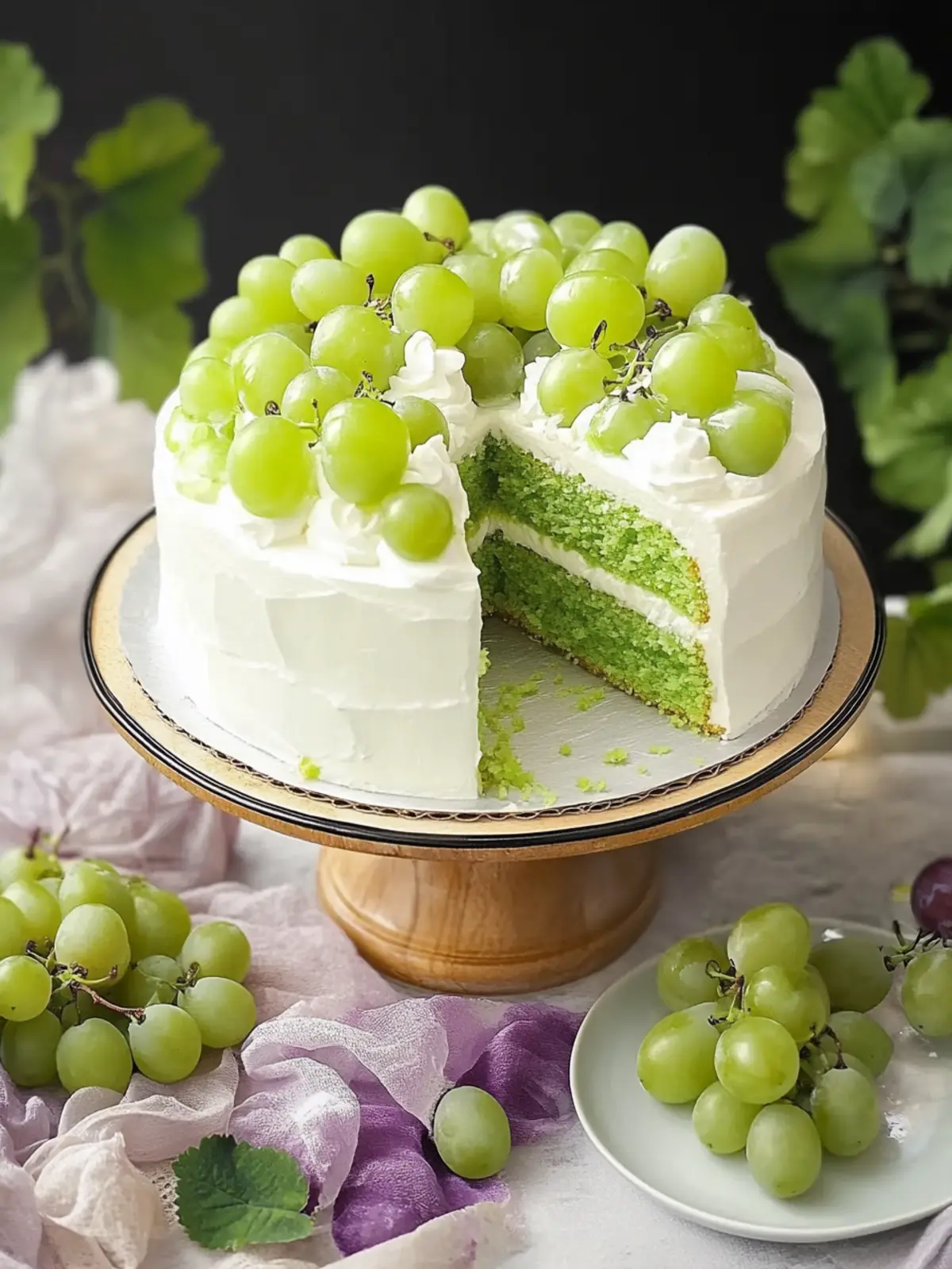 Delicious Jasmine Green Grape Cake to Impress Your Guests 2 Jasmine Green Grape Cake