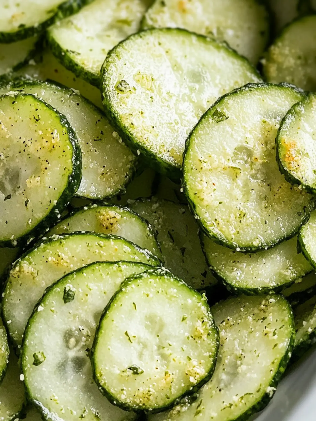 Crunchy Ranch Cucumber Chips for Your Guilt-Free Snack Fix 3 Crunchy Ranch Cucumber Chips