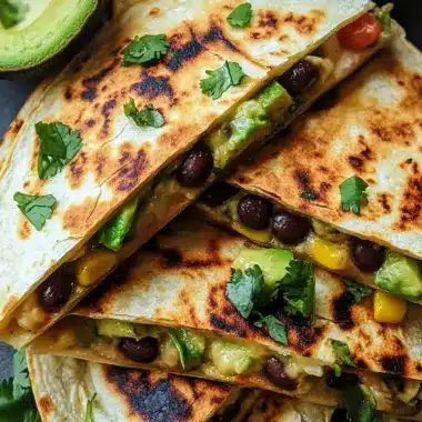 Delicious Vegan Quesadillas with Black Beans and Avocado Bliss 9 Vegan Quesadillas with Black Beans and Avocado
