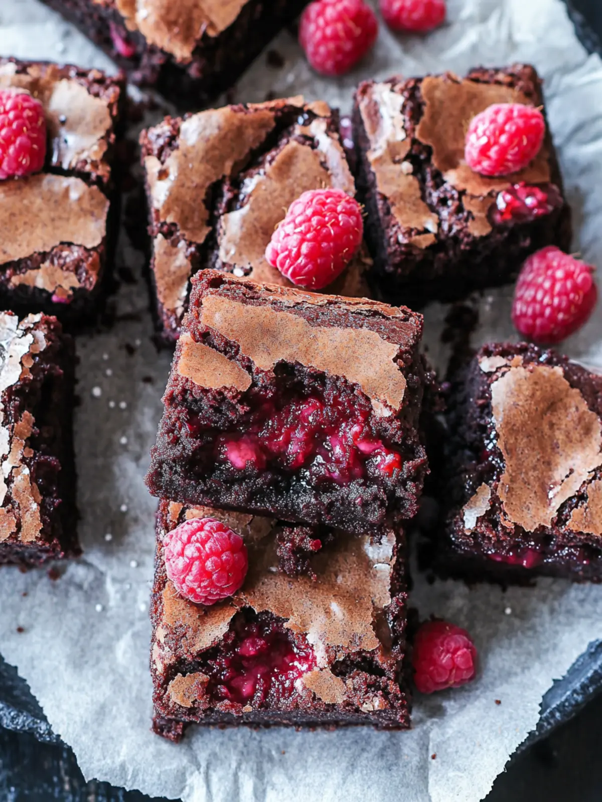 Decadent Raspberry Brownies That Will Wow Your Taste Buds 2 Raspberry Brownies