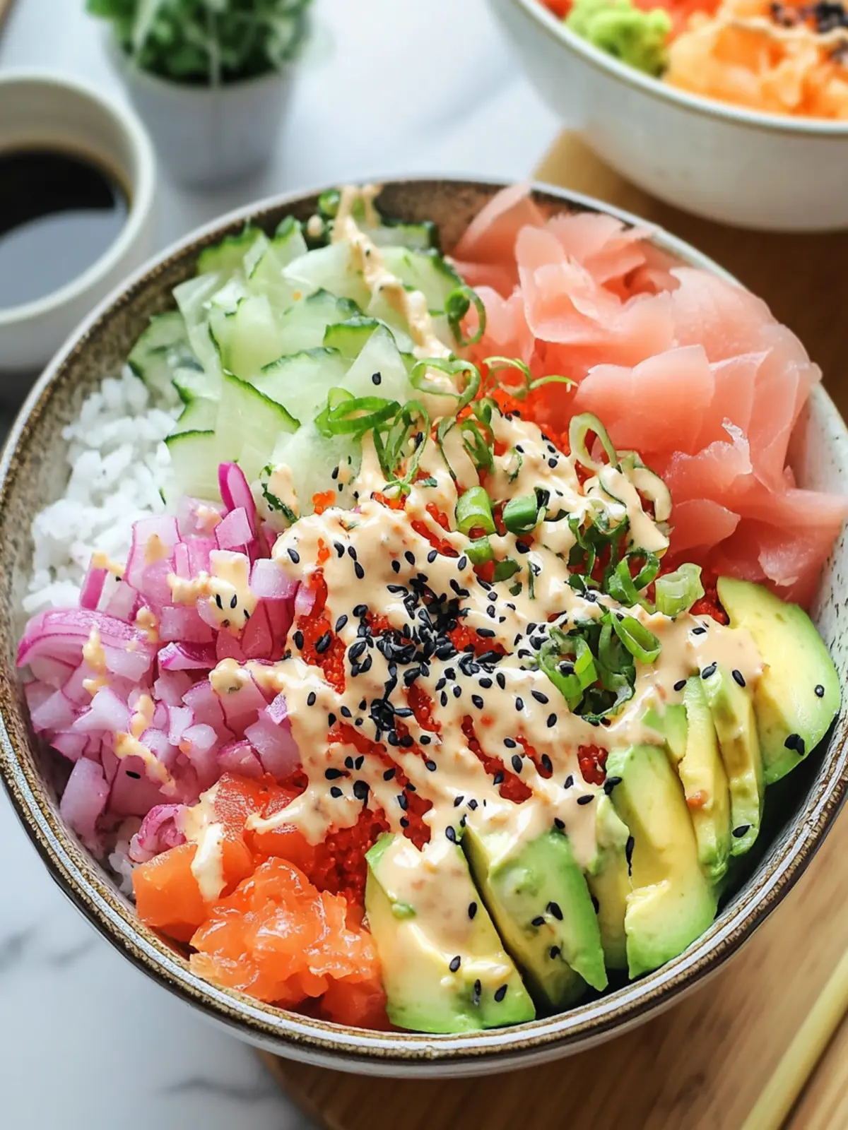 California Roll Sushi Bowls: Easily Unleash Homemade Flavor 2 California Roll Sushi Bowls