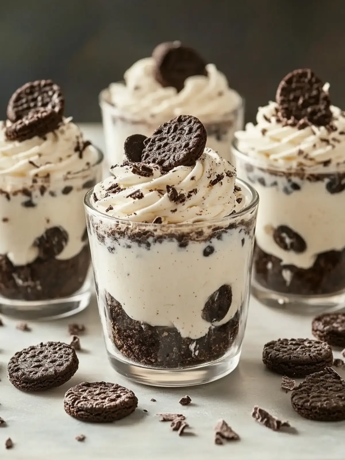 Irresistible Cookies and Cream Dessert Cups You’ll Love 4 Cookies and Cream Dessert Cups
