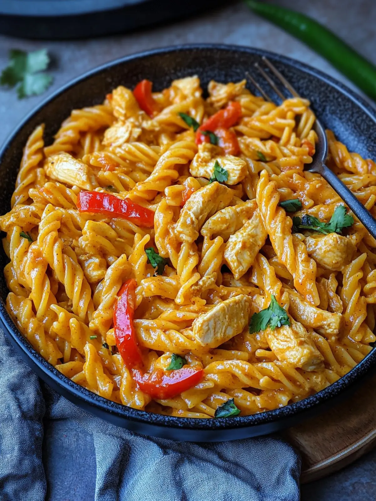 Creamy Chicken Fajita Pasta: A Weeknight Flavor Fiesta 3 Creamy Chicken Fajita Pasta
