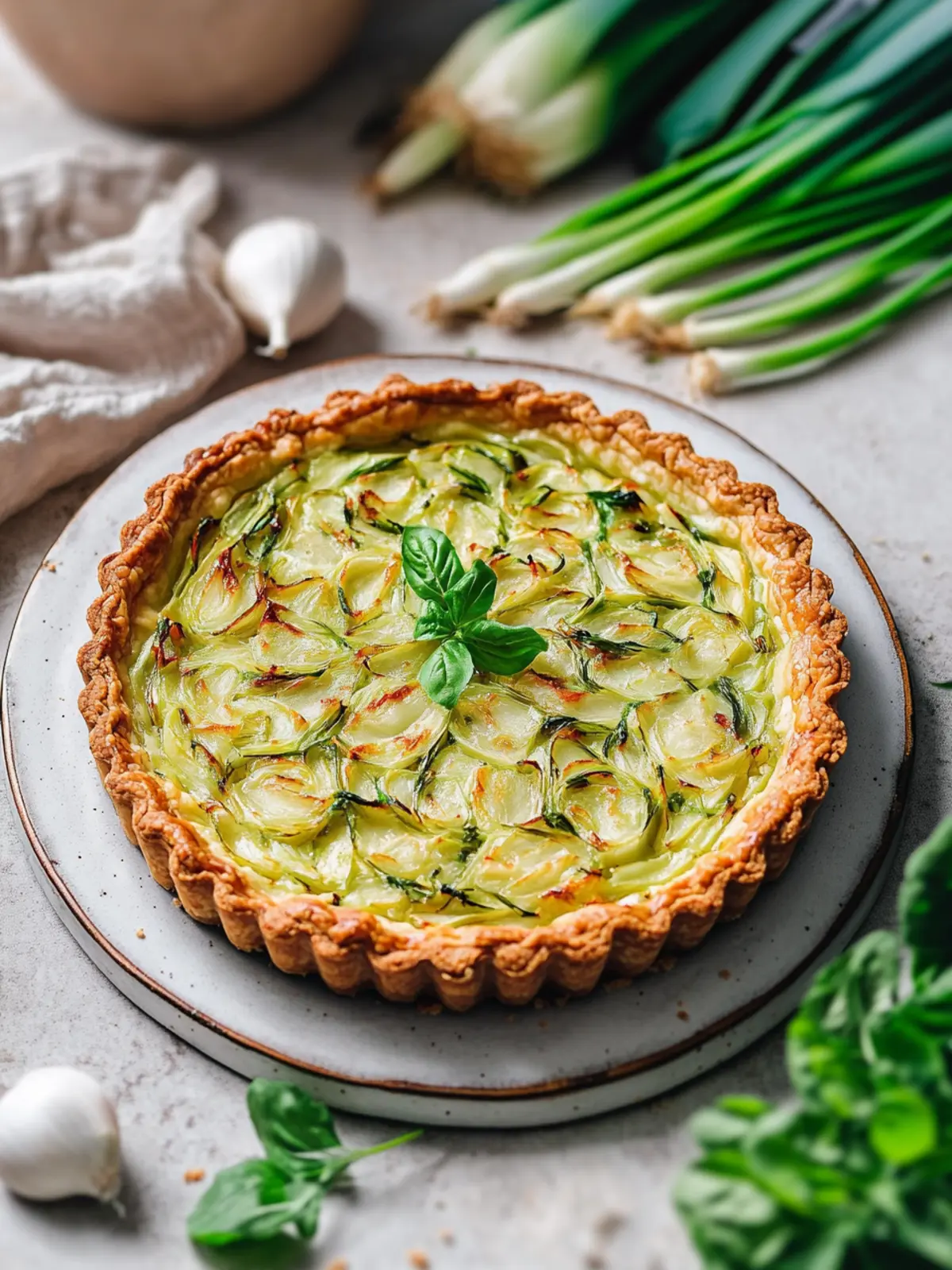 Mouthwatering Vegan Leek Tart that's Easy and Nutrient-Packed 5 Vegan Leek Tart