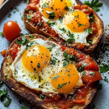 Delicious Shakshouka Toast: Elevate Your Breakfast Game 9 Shakshouka Toast