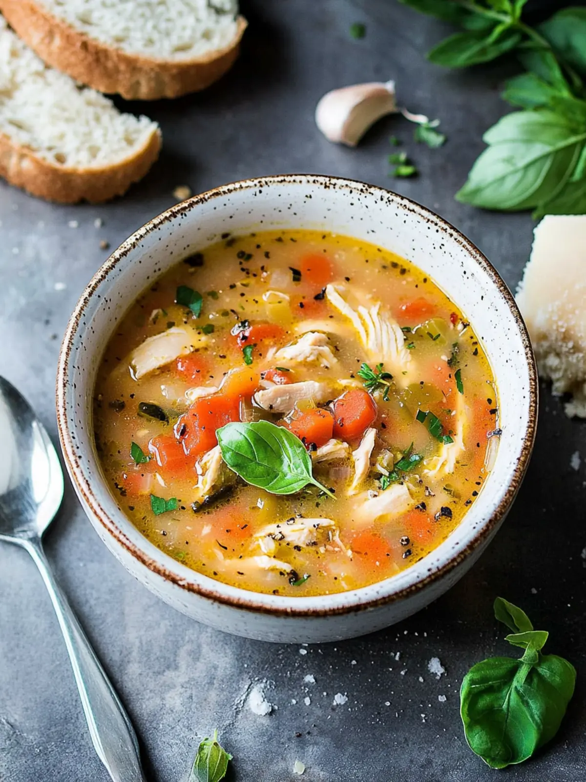 Hearty Chicken Italian Soup Packed with Flavor and Love 3 Chicken Italian Soup