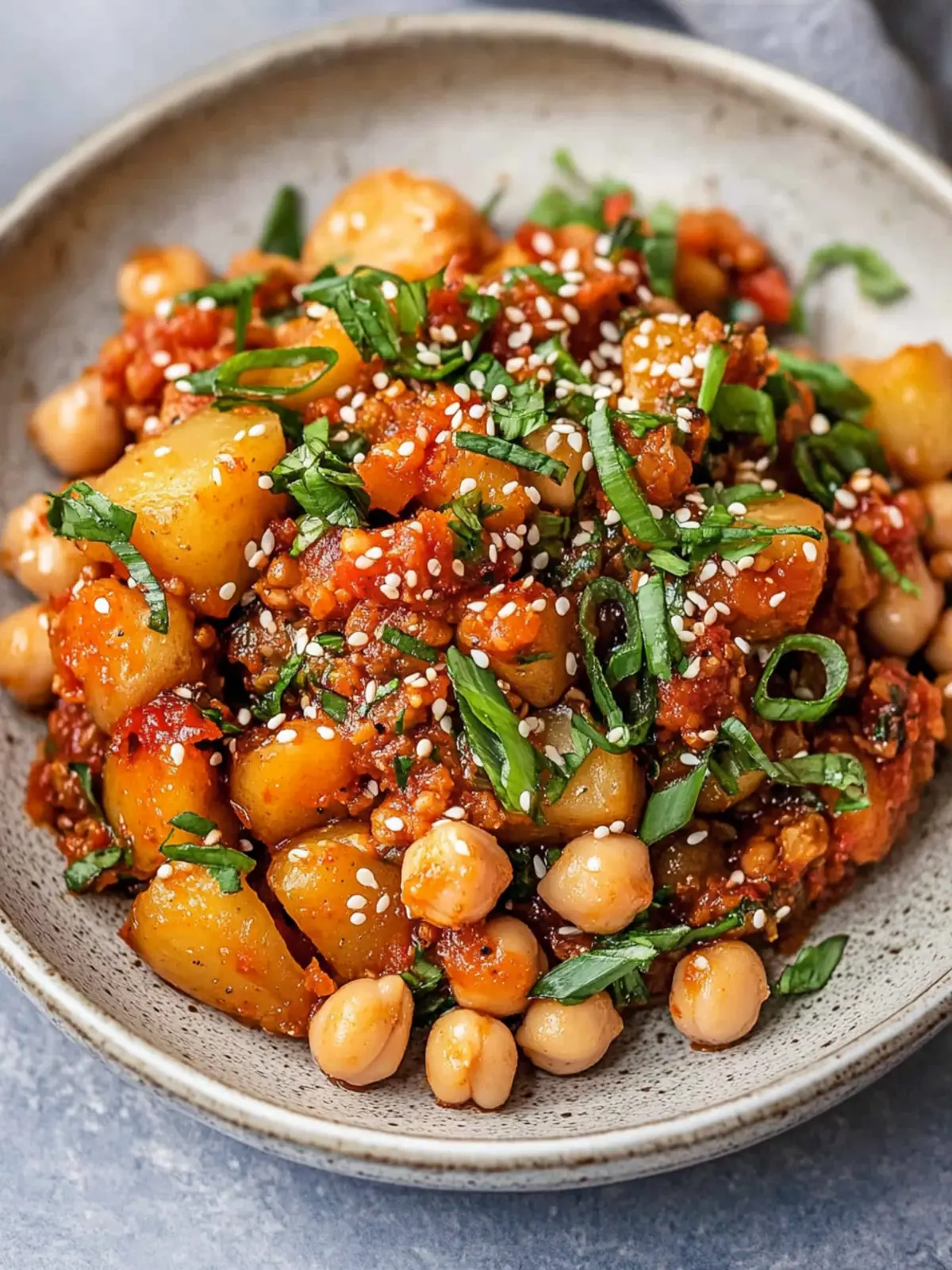 Spicy Gochujang Potatoes and Chickpeas for a Flavor Rush 3 Gochujang Potatoes and Chickpeas