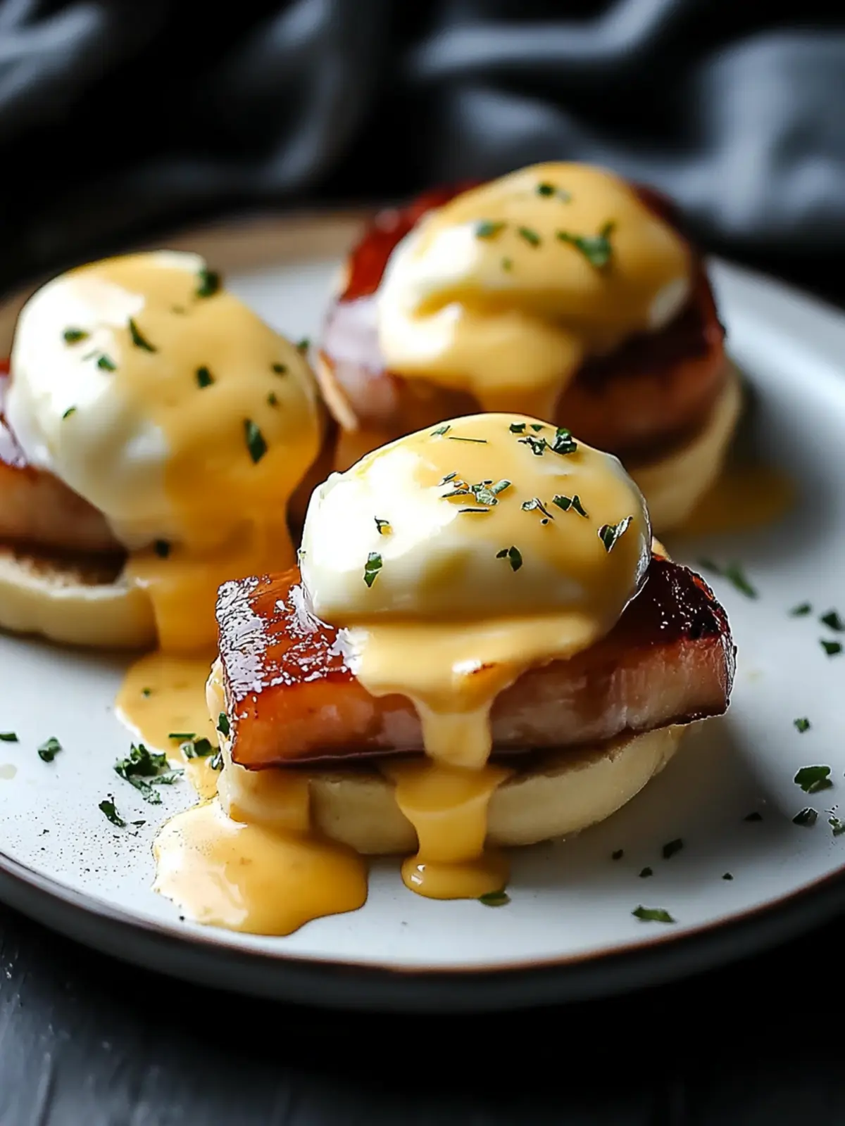 Indulge in Pork Belly Eggs Benedict for a Brunch Delight 4 Pork Belly Eggs Benedict