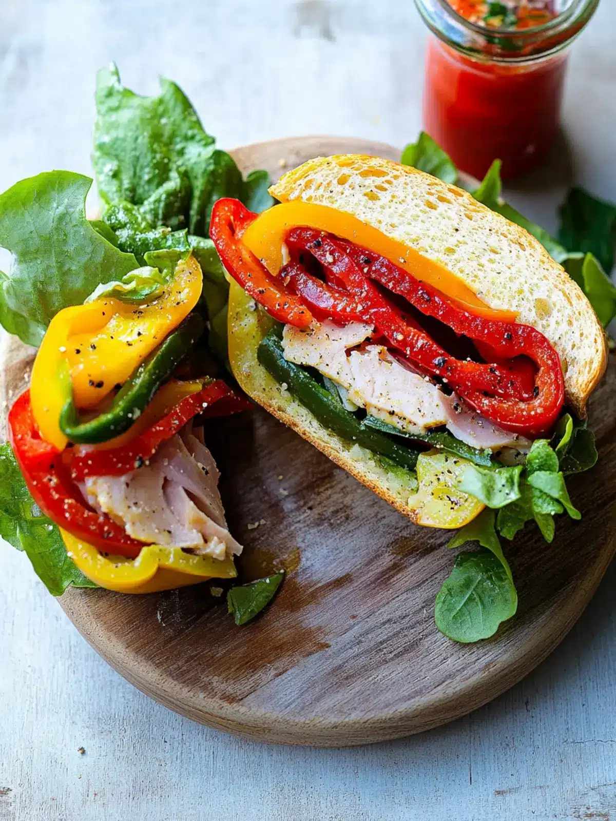 Delicious Bell Pepper Sandwich: Fresh Flavor in Minutes 5 Bell Pepper Sandwich