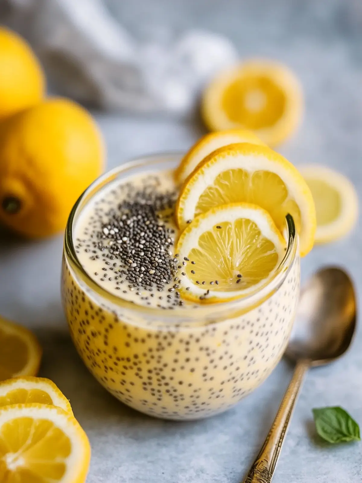 Lemon Cream Chia Pudding Recipe with Oat Milk Perfection 2 Lemon Cream Chia Pudding Recipe with Oat Milk
